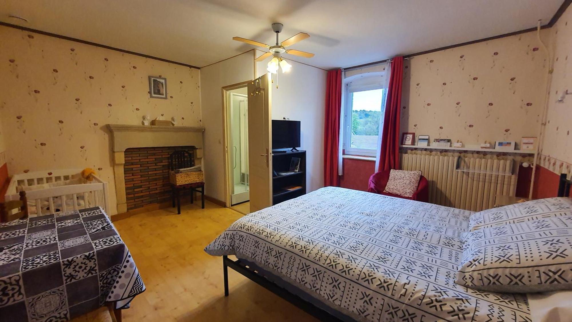 Bed and Breakfast La Grange Des Roches Roses Anchenoncourt-et-Chazel Camera foto